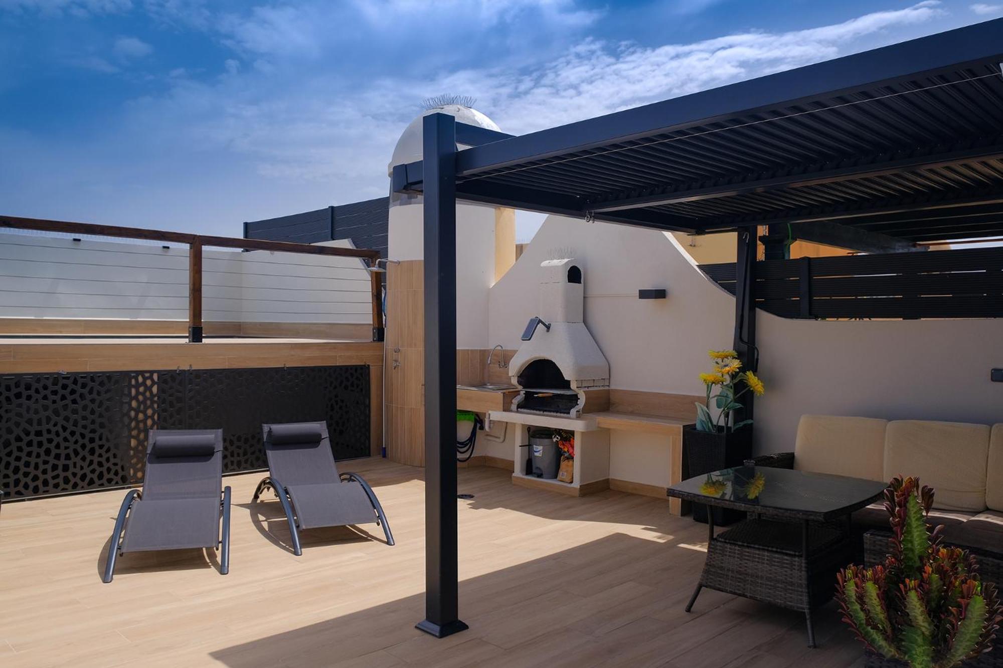 维拉El Atico De Teresa Con Piscina Privada Climatizada A 250M Playa公寓 外观 照片
